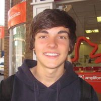<b>Andy Hurst</b> (16) Lincoln, student at North Kesteven School. “ - Andy-Hurst